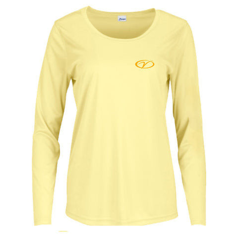 Veranda Pale Yellow Ladies LS Paragon Shirt