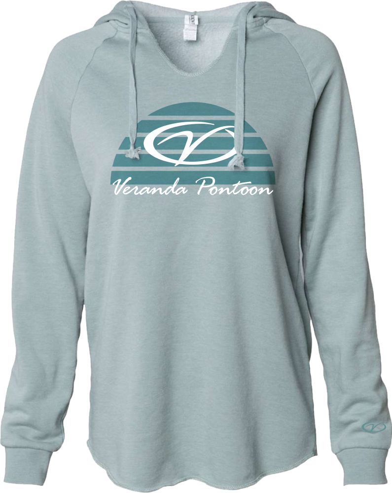 Veranda Women's Greenstone Hoodie Veranda Luxury Pontoons Apparel
