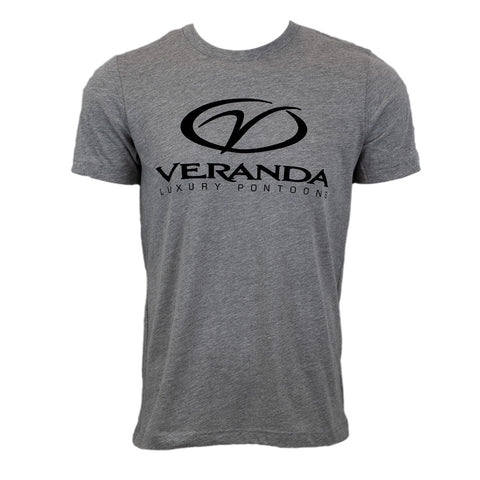Veranda Stacked Athletic Grey Classic T-Shirt